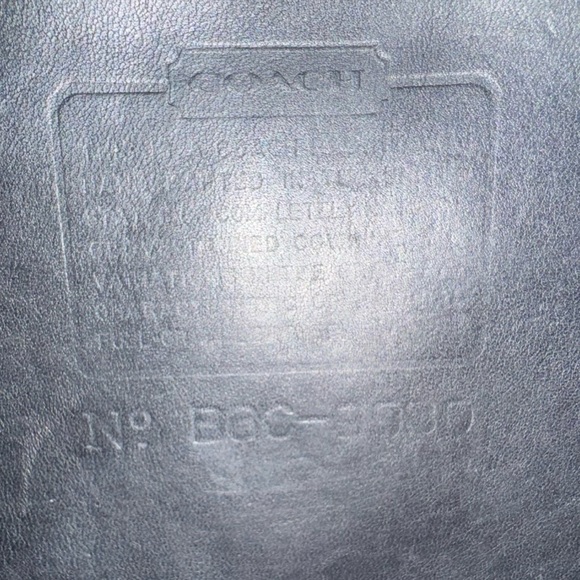 ❤️SOLD❤️Vintage Coach Black Murphy Bag 9930 - Picture 9 of 11